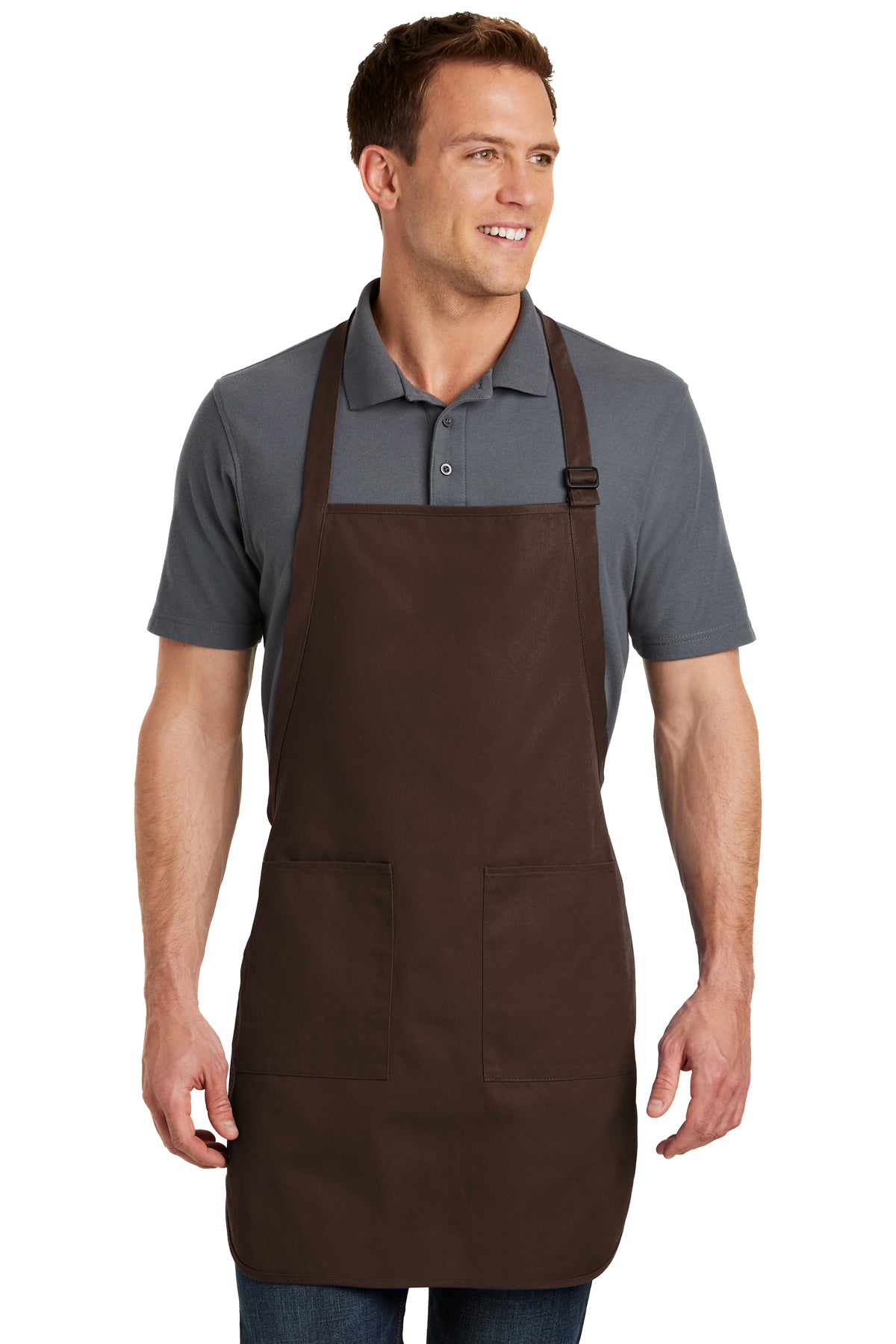 Full-Length Apron with Pockets