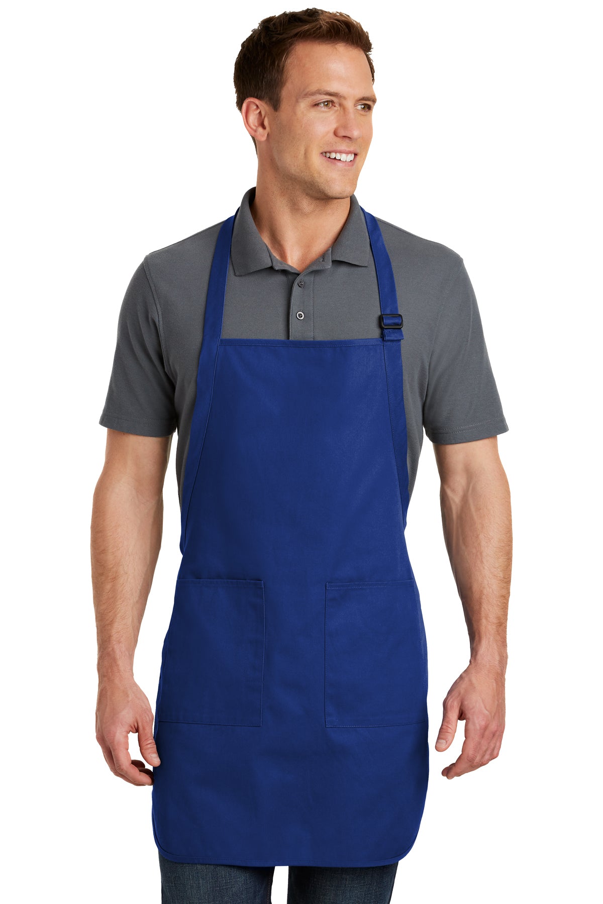 Full-Length Apron with Pockets