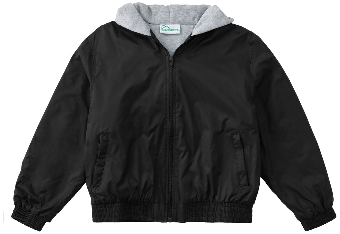 Unisex Zip Front Bomber Jacket
