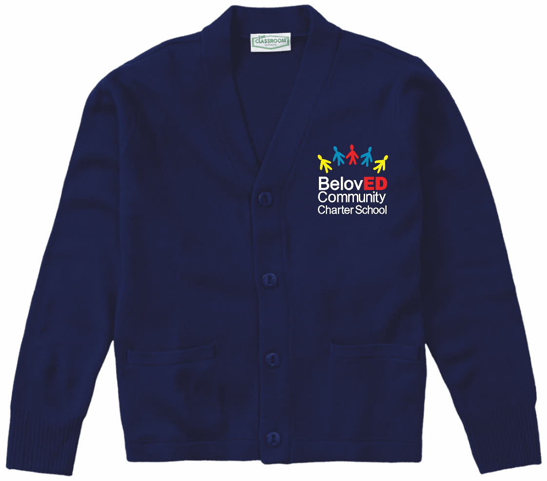 Beloved Cardigan Sweater (Grade K-5th) - Jay's Uniform