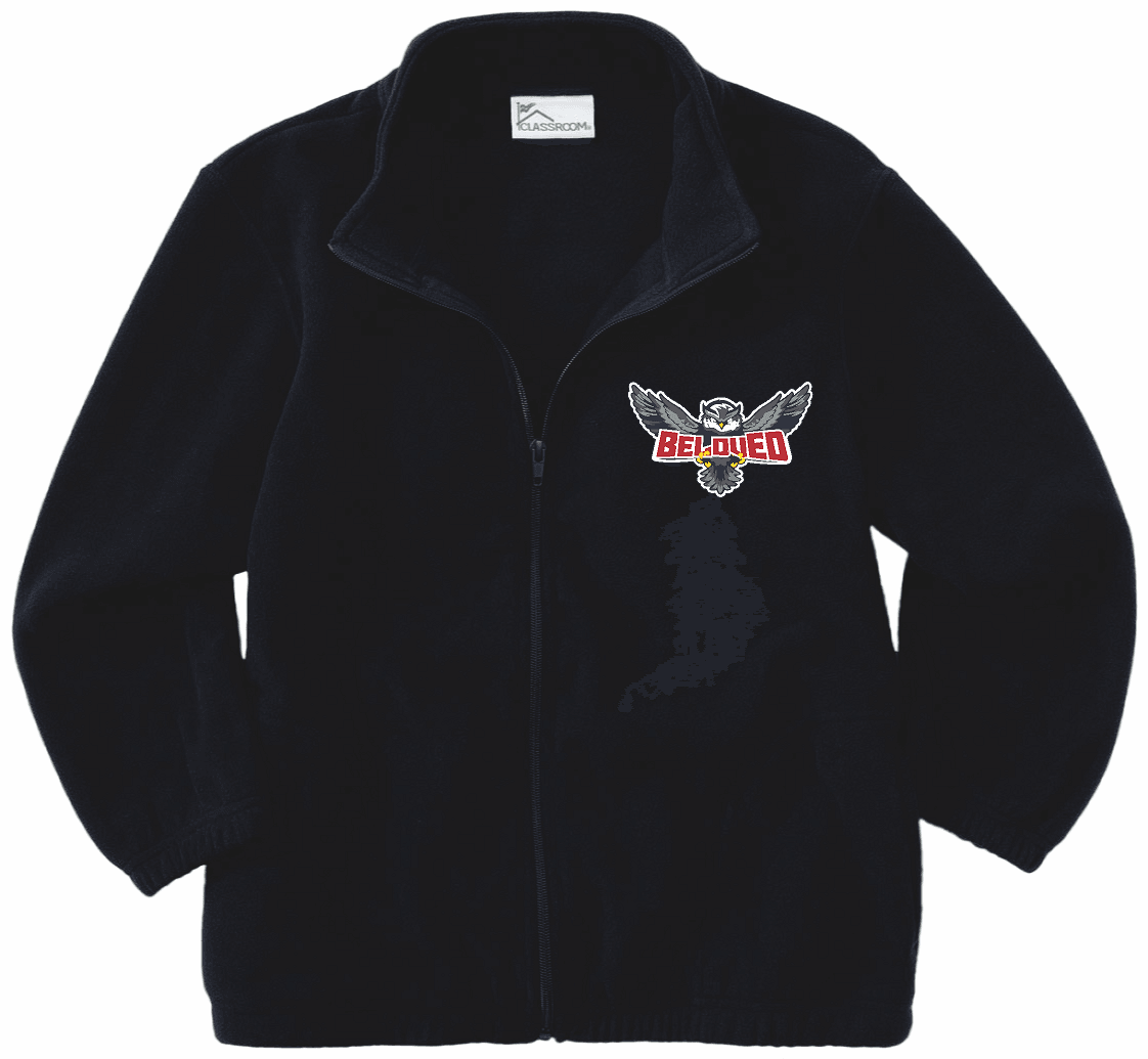 Beloved Polar Fleece Jacket (Grade 9th-12th) - Jay's Uniform