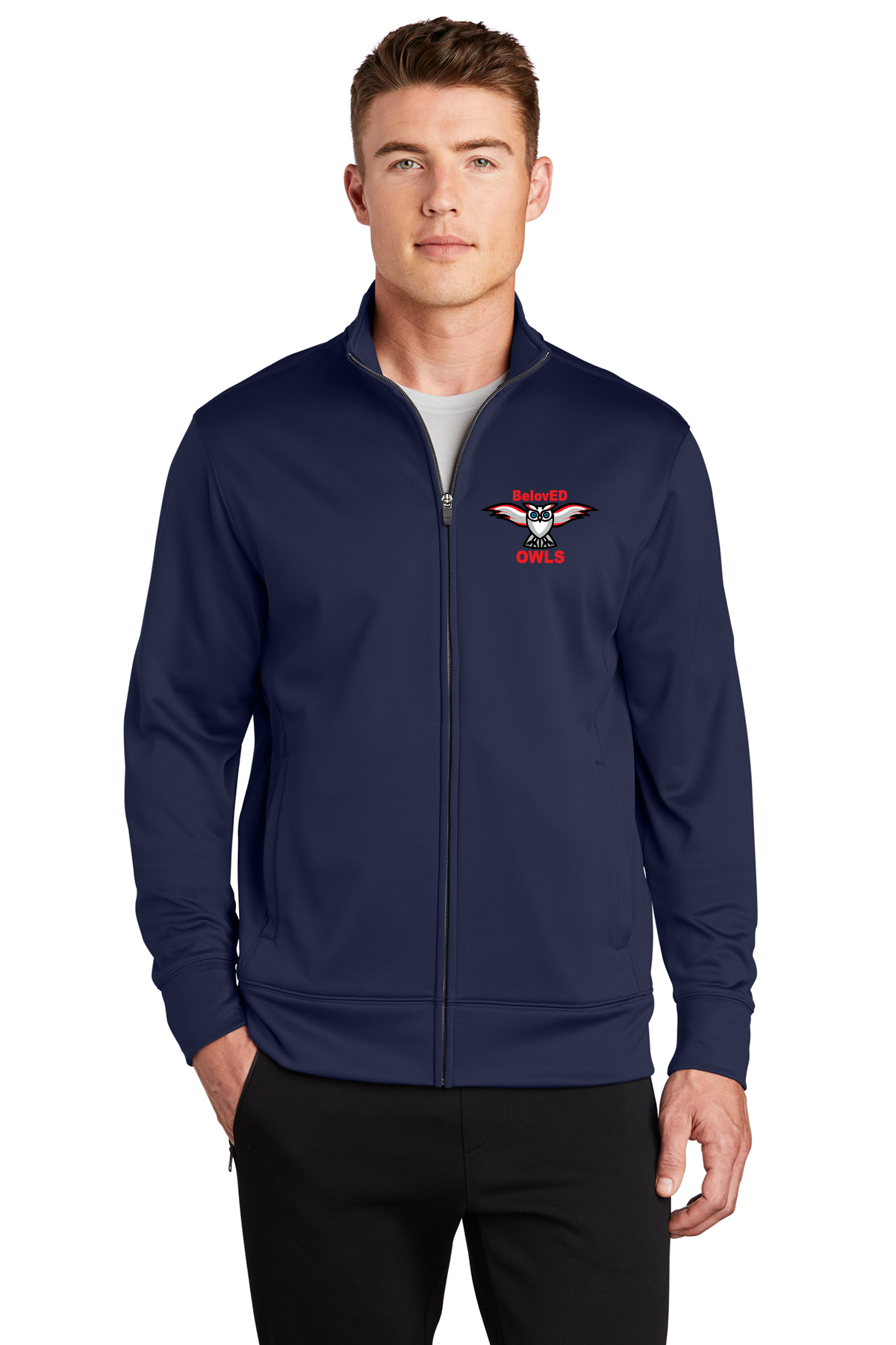 Beloved Sport-Wick® Fleece Full-Zip Jacket (Grade 6th-8th)