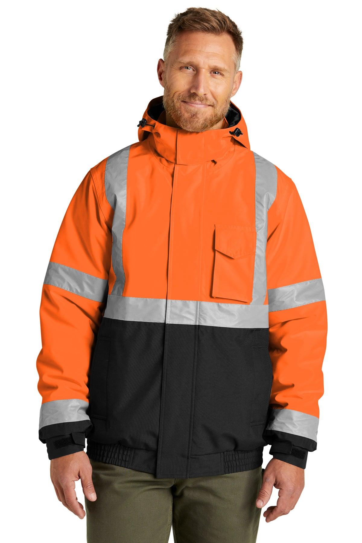 CSJ500 CornerStone® ANSI 107 Class 3 Economy Waterproof Insulated Bomber Safety Jacket - Jay's Uniform