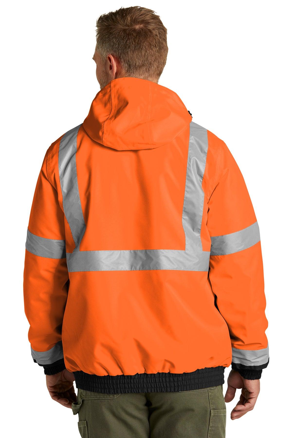 CSJ500 CornerStone® ANSI 107 Class 3 Economy Waterproof Insulated Bomber Safety Jacket - Jay's Uniform