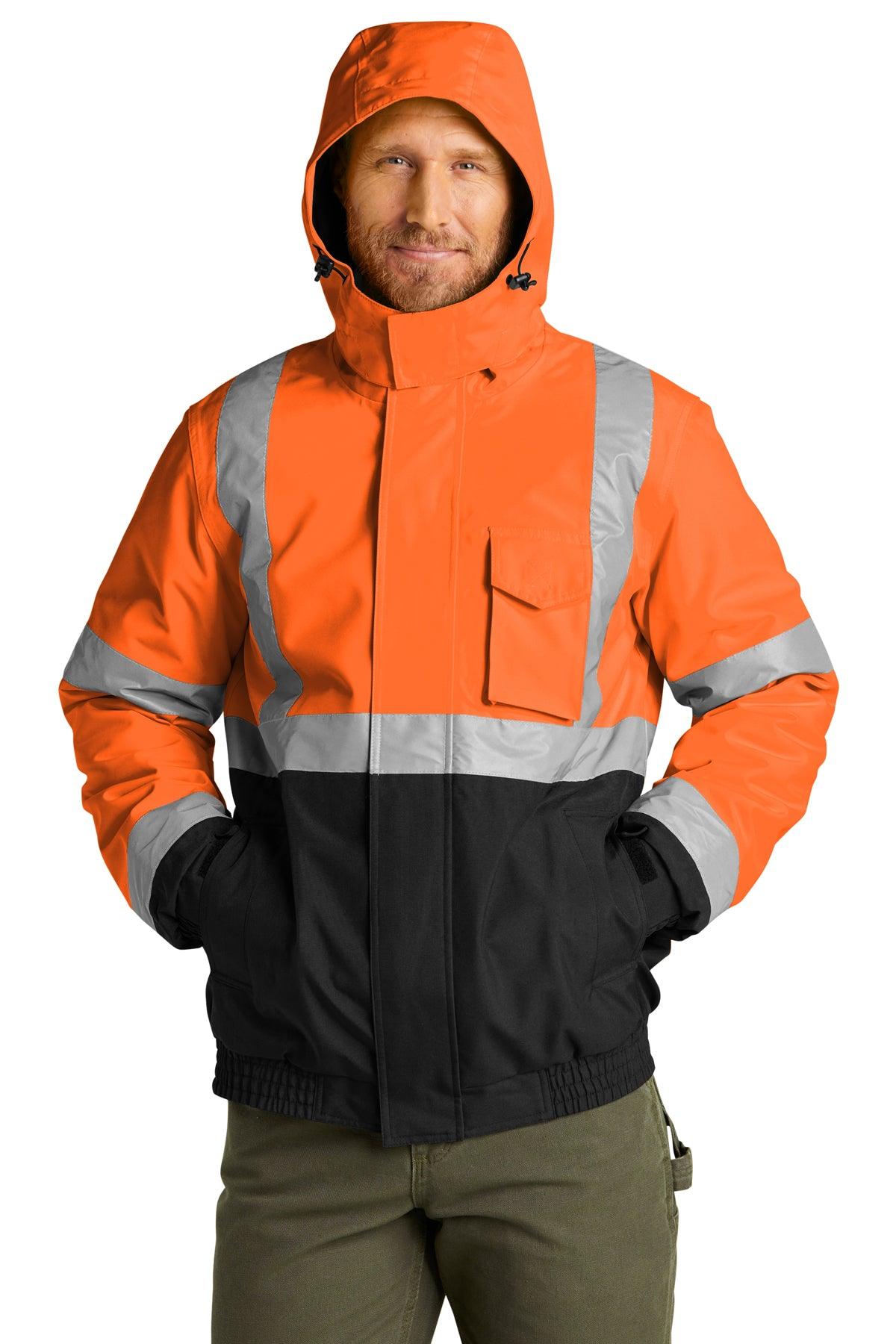 CSJ500 CornerStone® ANSI 107 Class 3 Economy Waterproof Insulated Bomber Safety Jacket - Jay's Uniform