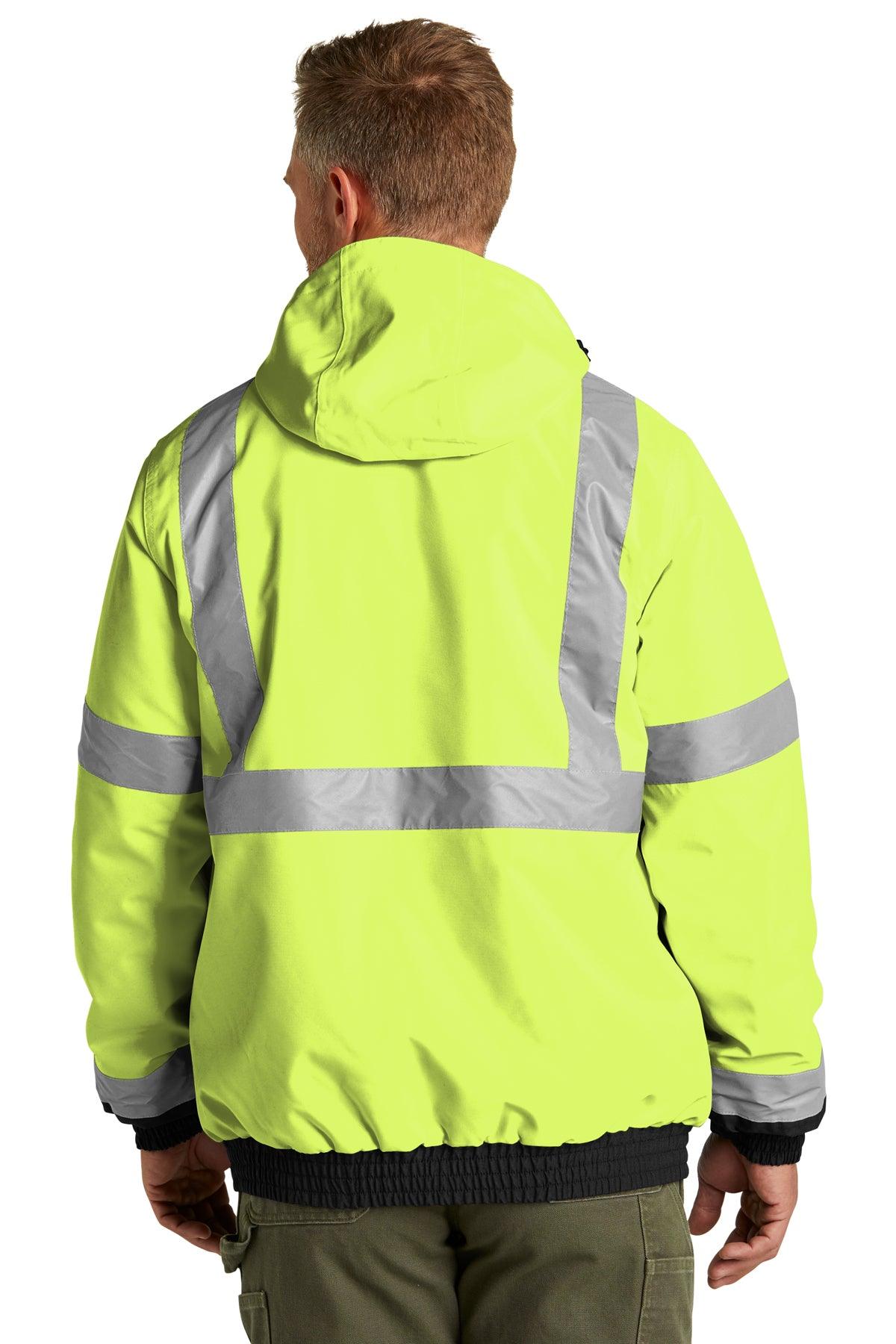 CSJ500 CornerStone® ANSI 107 Class 3 Economy Waterproof Insulated Bomber Safety Jacket - Jay's Uniform