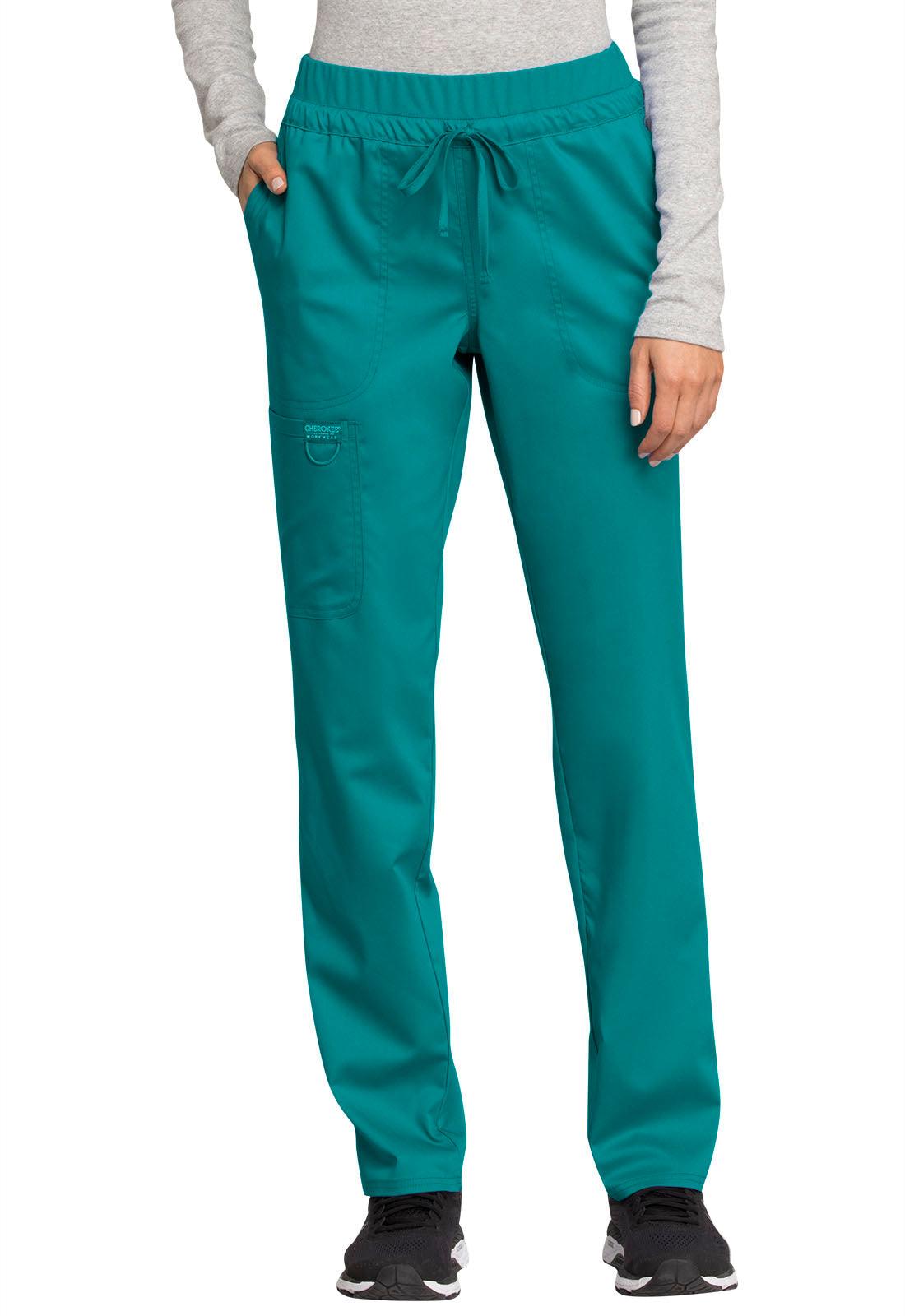 Female Mid Rise Tapered Leg Drawstring Pants (Medical Asst Program) - Jay's Uniform