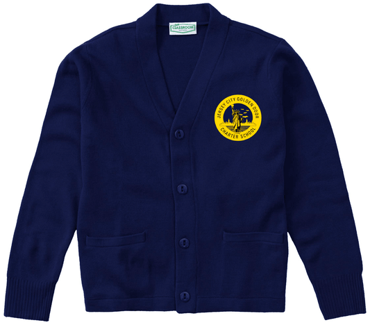 Golden DoorCardigan Sweater (Grade 6th-8th) - Jay's Uniform