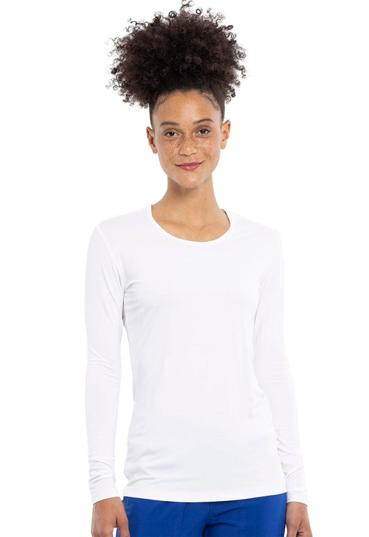 Long Sleeve Underscrub Knit Tee - Jay's Uniform
