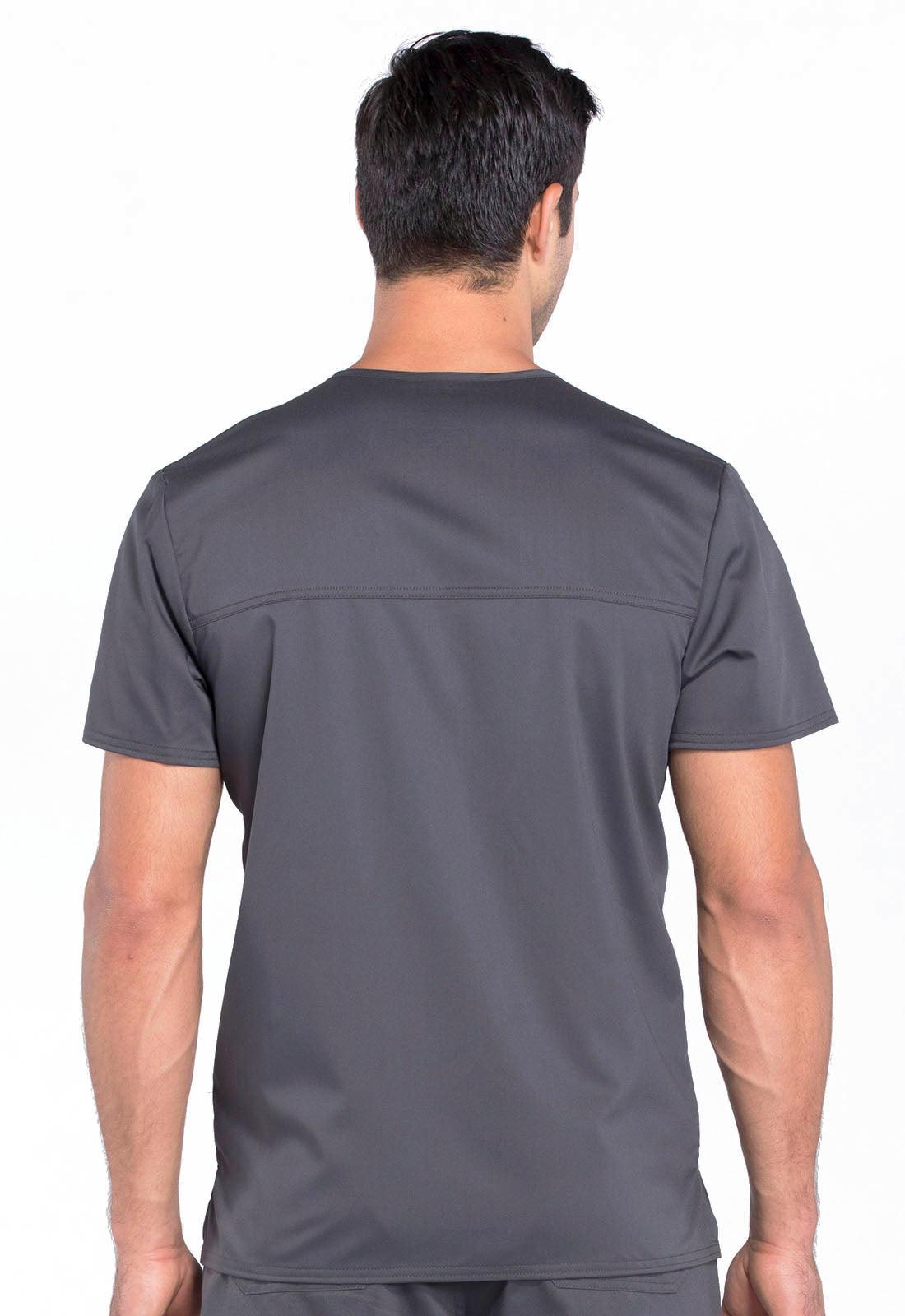 Male V-Neck Top W/ Embroidered Logo (Radiography Program) - Jay's Uniform