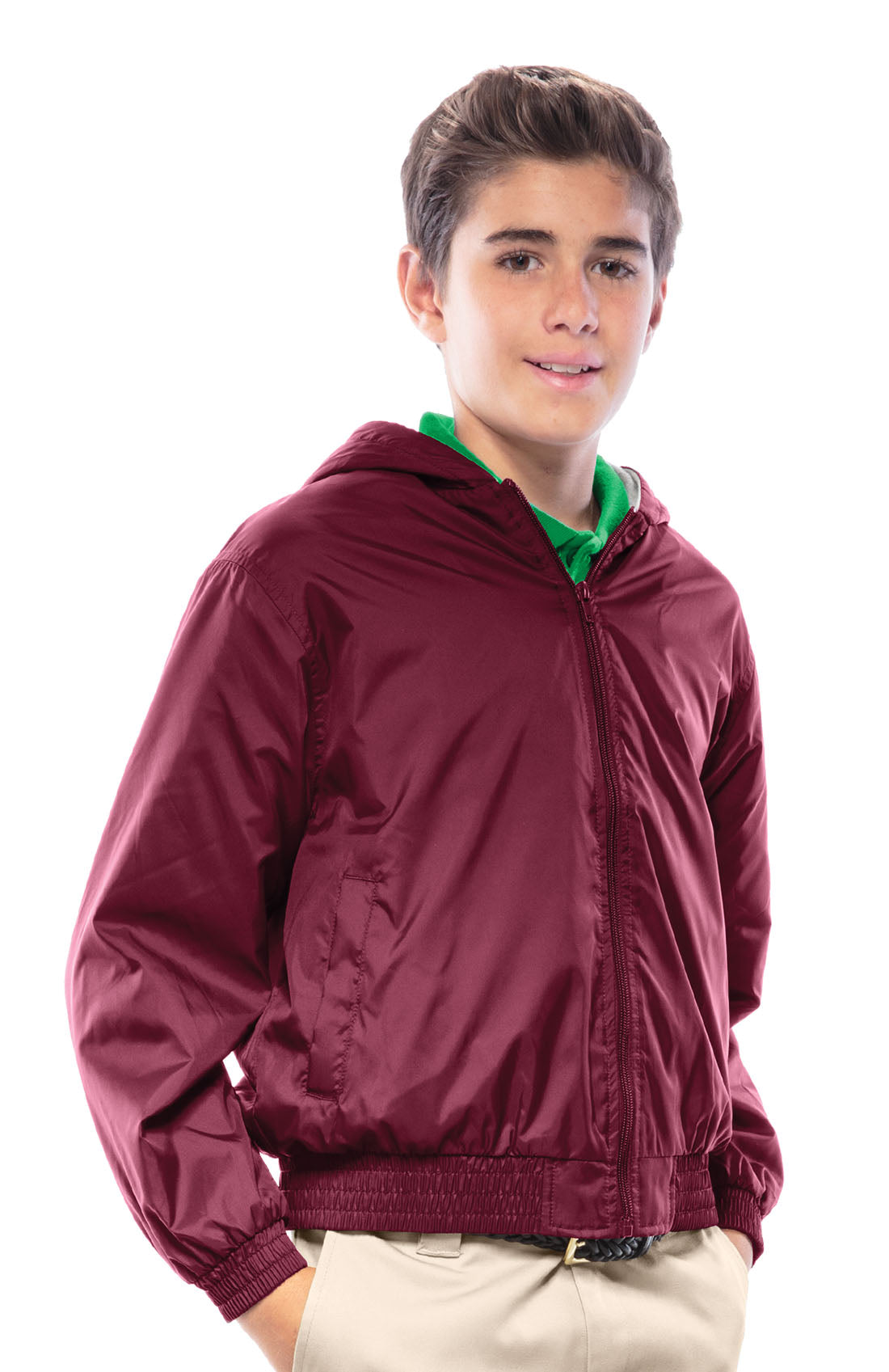 Unisex Zip Front Bomber Jacket