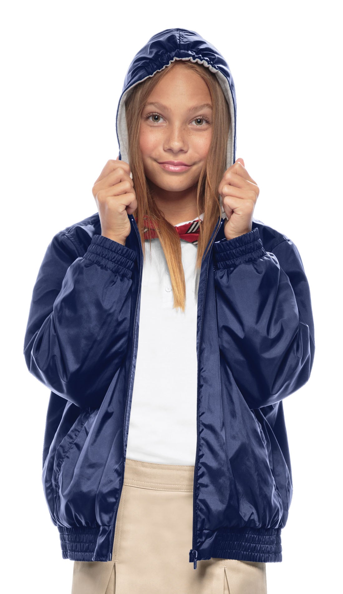 Unisex Zip Front Bomber Jacket