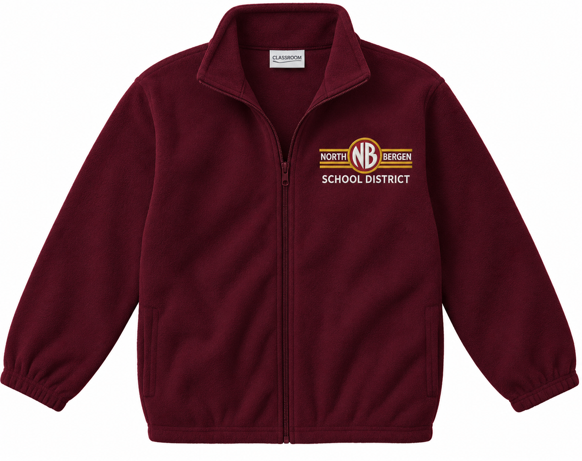 North Bergen PreK to 6th grade Fleece Jacket (