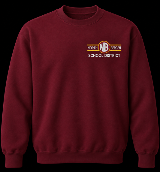 North Bergen PreK to 6th grade CREW NECK