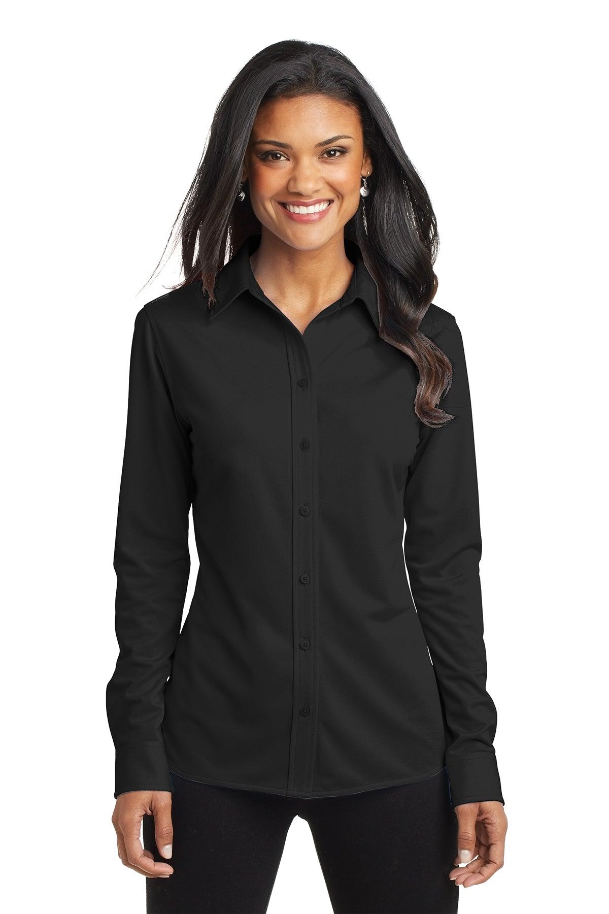 L570 Port Authority® Ladies Dimension Knit Dress Shirt - Jay's Uniform