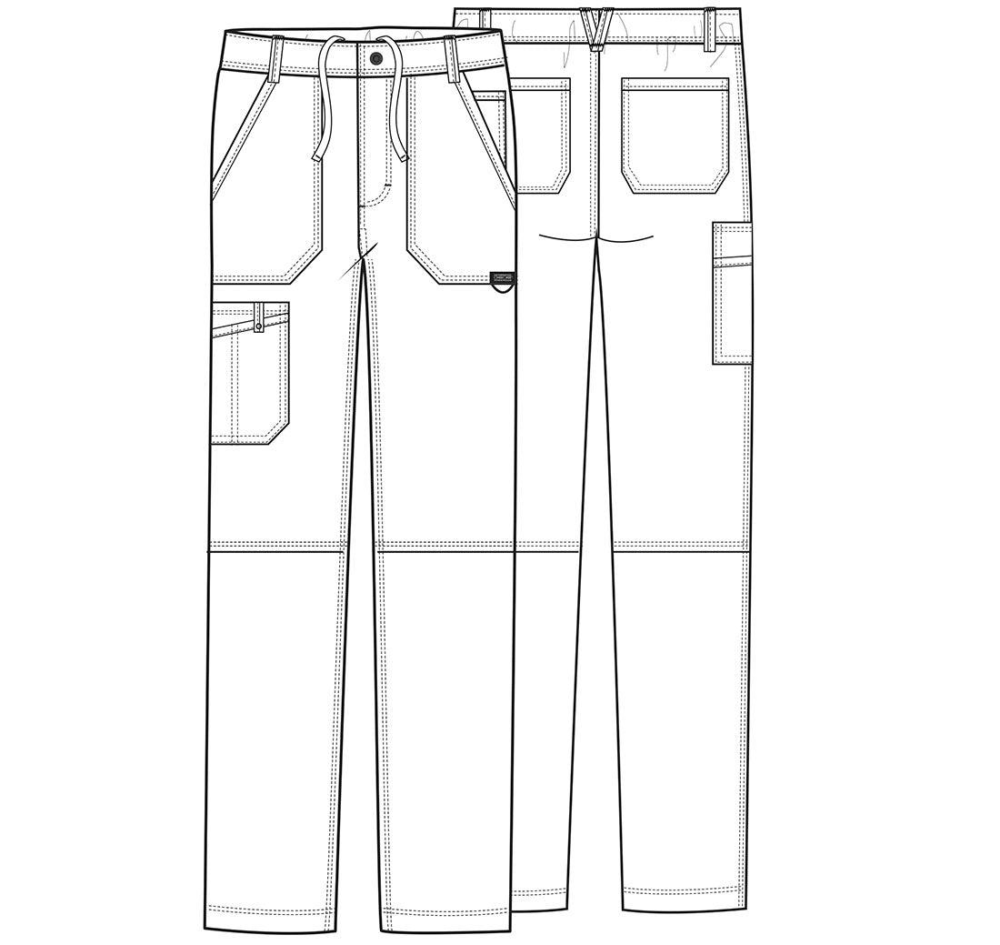 Men's Fly Front Pant (Medical Asst. Program) - Jay's Uniform