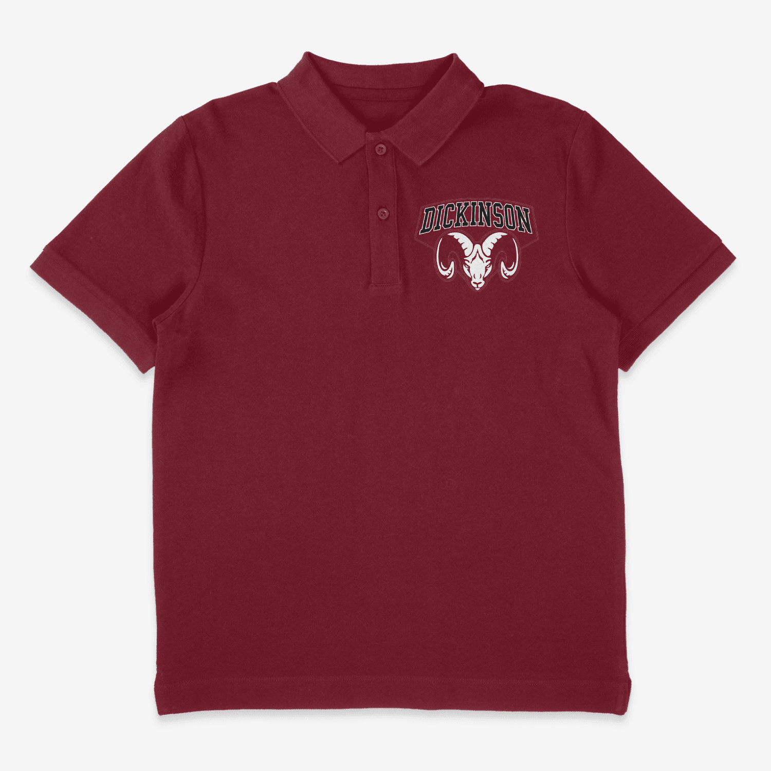 Burgundy school outlet polo shirts